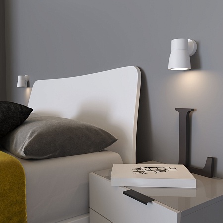 Настенный светильник MRL 1027 белый Elektrostandard - фото