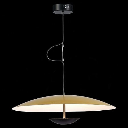 Светильник подвесной ST-Luce Золотистый,Черный/Золотистый LED 1*40W 3000K SL6502.213.01 - фото
