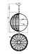 Подвесной светильник Maytoni Palla MOD092PL-08CH - фото