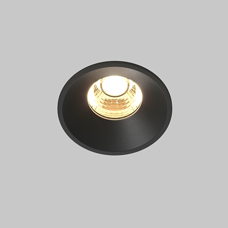 Встраиваемый светильник Technical Round DL058-7W2.7K-B - фото
