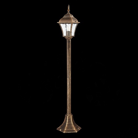 Светильник уличный наземный ST-Luce Бронза/Бронза, Прозрачный E27 1*60W SL082.215.01 - фото