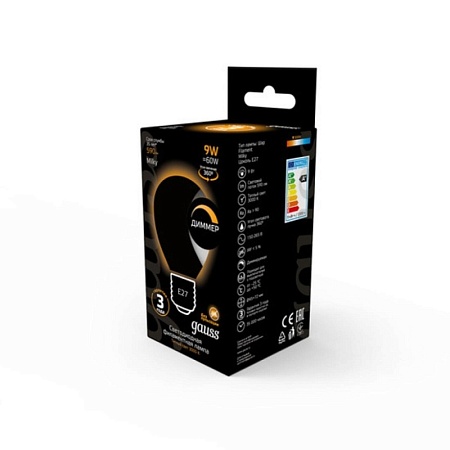 Светодиодная лампа GAUSS 105202109-D_GAUSS - фото