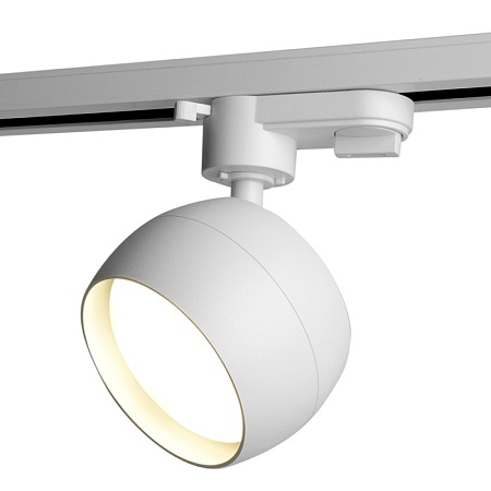 Светильник Feron AL164 трековый однофазный на шинопровод под лампу GX53, белый - фото