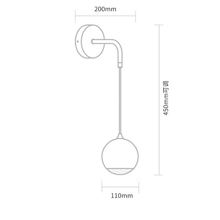 Настенный Светильник Ancher Imperiumloft 208314-23 - фото