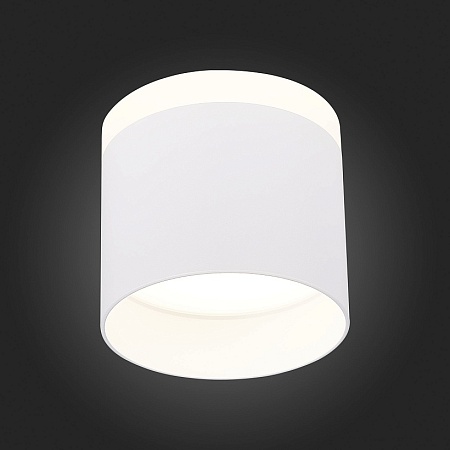 Светильник потолочный Белый LED 1*12W 4000K 936Lm Ra>80 120° IP20 D100xH90 170-240V ST102.542.12 - фото