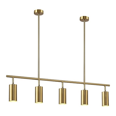 Светильник подвесной ST-Luce Латунь/Латунь GU10 5*5W 4000K SL1206.303.05 - фото