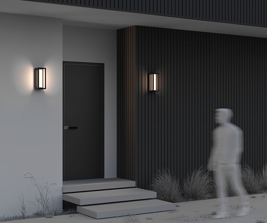 Настенный светильник (бра) Outdoor O480WL-L12B3K - фото