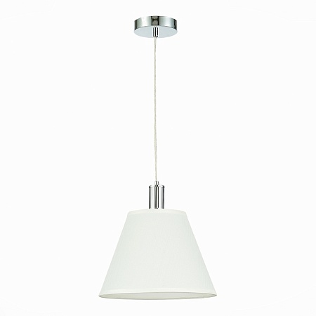 Подвес Хром/Белый E27 1*60W SLE111303-01 - фото
