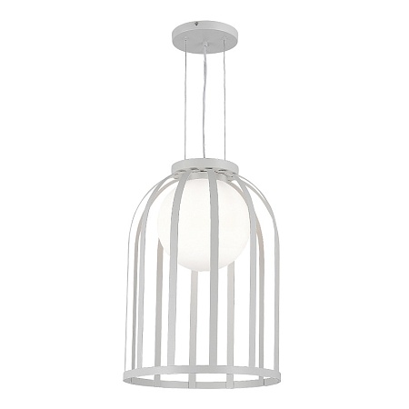 Светильник подвесной ST-Luce Белый/Белый E27 1*60W SL6129.503.01 - фото