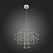 Люстра подвесная ST-Luce Хром/Хром LED 64*0,2W 3200K SL798.103.64 - фото