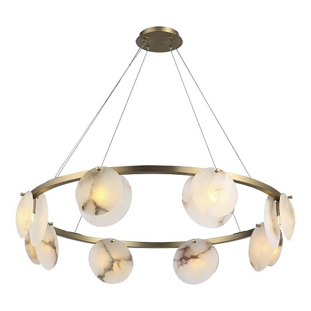 Светильник подвесной ST-Luce Латунь/Алебастр G9 8*5W 4000K SL1520.303.08 - фото