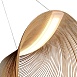 Светильник подвесной ST-Luce Белый/Древесный LED 1*32W 4000K SL6900.503.32 - фото
