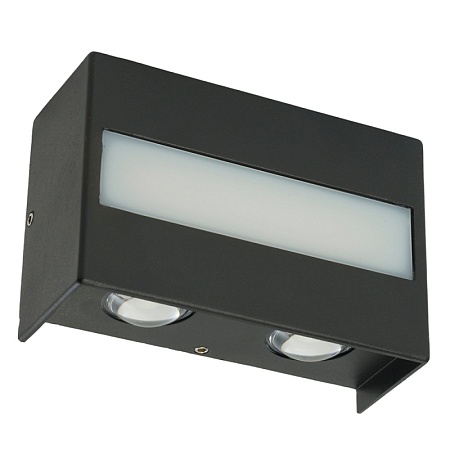 Светильник уличный светодиодный Feron DH901, 8W, 700Lm, 3000K, черный - фото