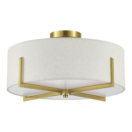 Светильник потолочный Латунь/Белый E27 4*60W SLE3010-302-04 - фото