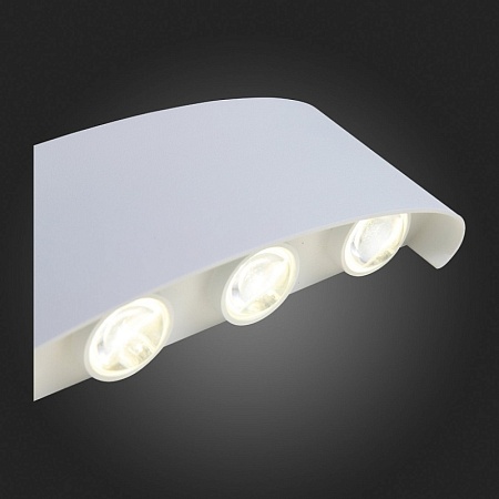 Светильник уличный настенный ST-Luce Белый кварцевый LED 8*1W 4000K SL089.501.08 - фото