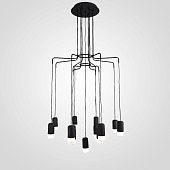 Wireflow Led Black Suspension Lam 13 Патронов Imperiumloft 279381-22