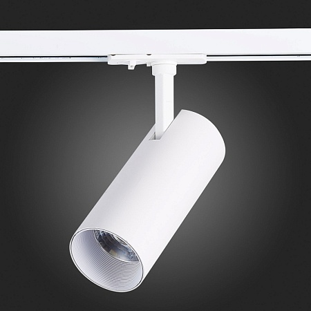 Св-к трек. Белый LED 1*15W 4000K 1 350Lm Ra≥90 36° IP20 L158xW65xH193 100-240V ST350.546.15.36 - фото