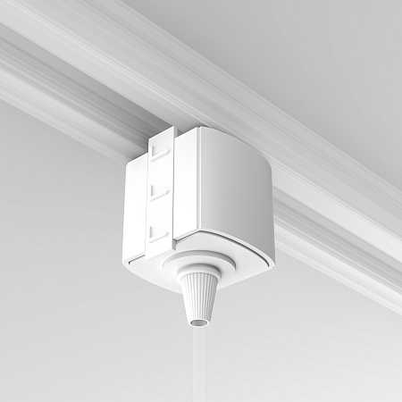 Коннектор для трека Unity белый - фото