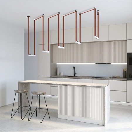 Светильник на шине Denkirs BELTY GRILL DK5570-WB - фото