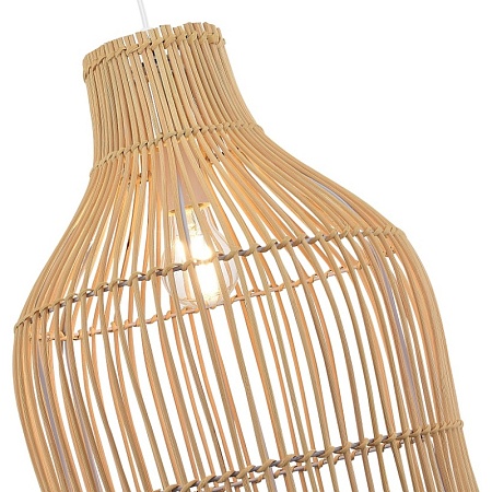 Светильник подвесной ST-Luce Белый/Бежевый E27 1*40W SL1513.523.01 - фото