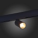 Магнитный трековый светильник Черный LED 1*12W 3000K 550Lm Ra>90 IP20 D50xH173 48VV ST807.436.12 - фото