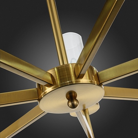 Люстра подвесная ST-Luce Латунь/Латунь, Прозрачный E14 7*60W SL1159.303.07 - фото