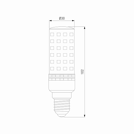 Светодиодная лампа BLE1451 LED 10W 3300K E14 BLE1451 Elektrostandard - фото