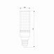 Светодиодная лампа BLE1451 LED 10W 3300K E14 BLE1451 Elektrostandard - фото