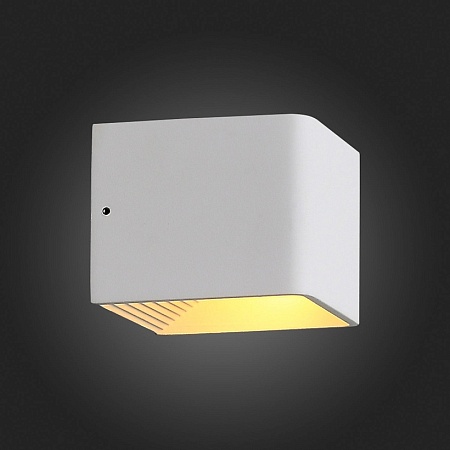 Светильник настенный ST-Luce Белый/Белый LED 1*6W 3000K SL455.051.01 - фото