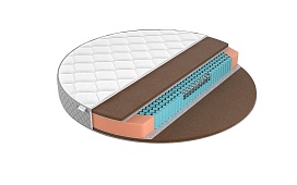 Круглый Матрас Lonax Round Cocos S1000