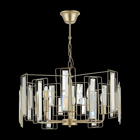 Светильник подвесной Шампань/Прозрачный E14 5*40W SLE103403-05 - фото