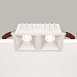 Встраиваемый светильник Technical Alfa LED DL043-02-10W3K-D-SQ-W - фото