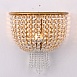 Бра Jacqueline White Sconce Brass Imperiumloft 219343-22 - фото