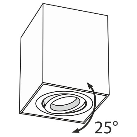 Потолочный светильник Technical C017CL-01S - фото