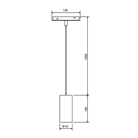 Трековый светильник 12W 4200K Amend чёрный Slim Magnetic 85519/01 - фото