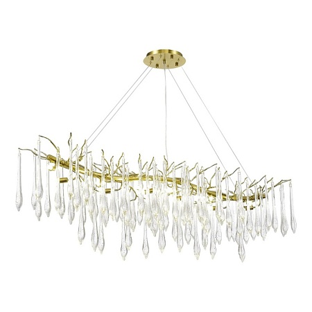 Светильник подвесной ST-Luce Шампань/Шампань, Прозрачный G9 12*5W 4000K SL1660.213.12 - фото