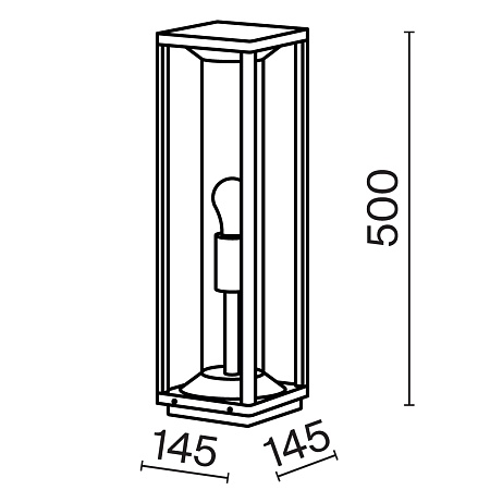 Ландшафтный светильник Outdoor Cell O452FL-01GF1 - фото