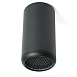 Светильник потолочный Feron ML184 Barrel ECHO  MR16 GU10 35W 230V, черный, с антибликовой сеточкой - фото