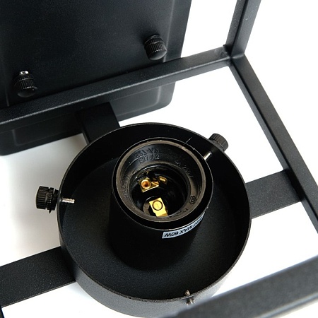 Светильник садово-парковый Feron PL701 на стену вниз  60W E27 230V, черный - фото