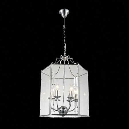 Люстра подвесная ST-Luce Хром/Прозрачный E14 6*40W SL228.103.06 - фото