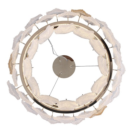 Светильник подвесной ST-Luce золото/прозрачный, янтарный LED 1*42W 3000K SL6135.213.01 - фото