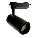 Светодиодный светильник Feron AL137 трековый однофазный на шинопровод 30W 4000K черный, изменяемый угол освещения 15-60град - фото