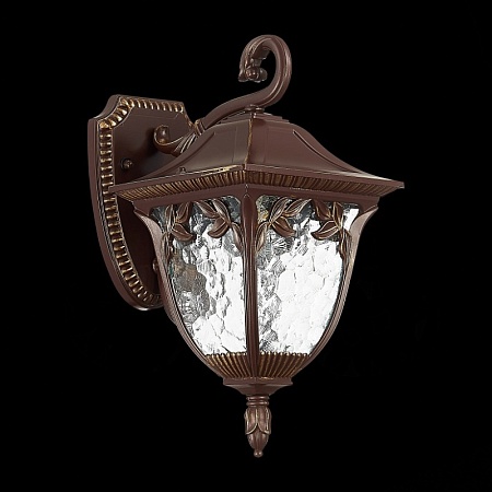 Светильник уличный настенный ST-Luce Кофейный/Кофейный, Прозрачный E27 1*60W SL083.701.01 - фото