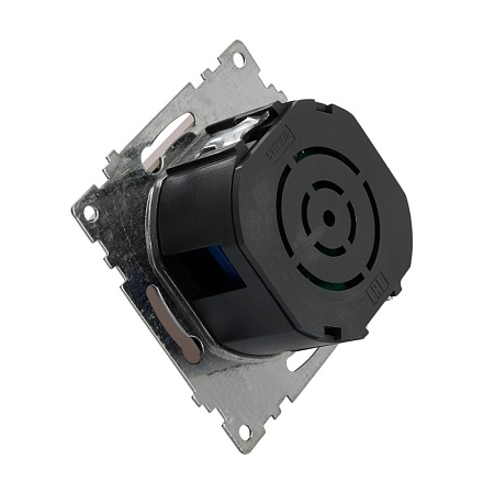 Выключатель диммирующий TRIAC(механизм), STEKKER GLS10-7106-02, 250V, 500W, серия Катрин, шампань - фото