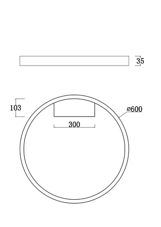 Потолочный светильник Maytoni Rim MOD058CL-L35BS4K - фото