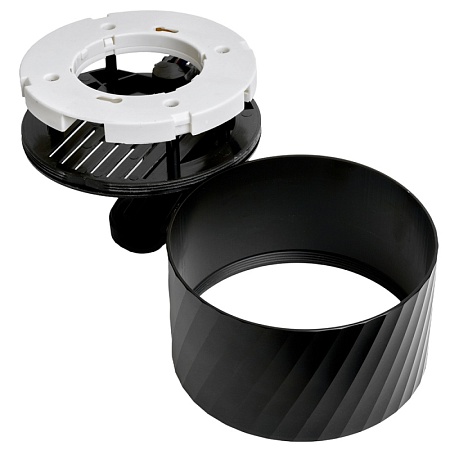 Светильник Feron AL126 трековый однофазный на шинопровод под лампу GX70, черный - фото