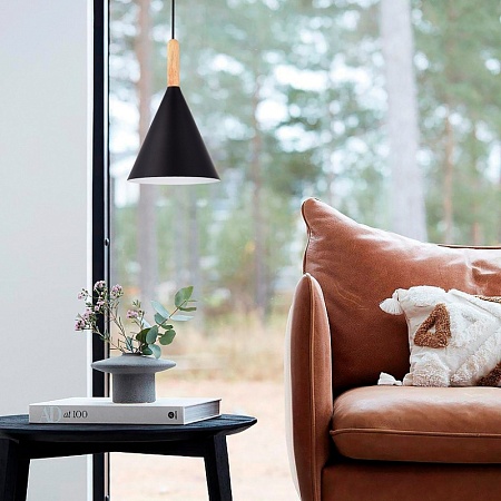 Светильник подвесной Черный/Черный E27 3*40W SLE1255-403-03 - фото