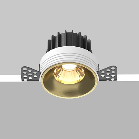 Встраиваемый светильник Technical Round DL058-12W3K-TRS-BS - фото