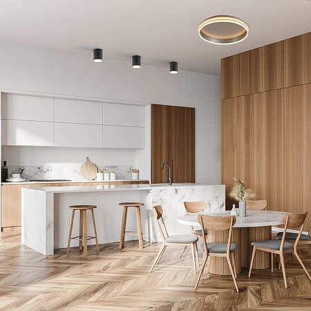 Светодиодный управляемый светильник накладной Feron AL5880 80W 3000К-6500K - фото