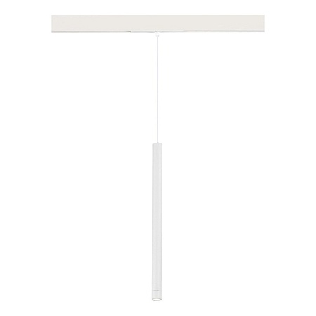 Магнитный трековый светильник Белый LED 1*8W 4000K 450Lm Ra90 24° IP20 D30xH500 48V ST683.546.08 - фото